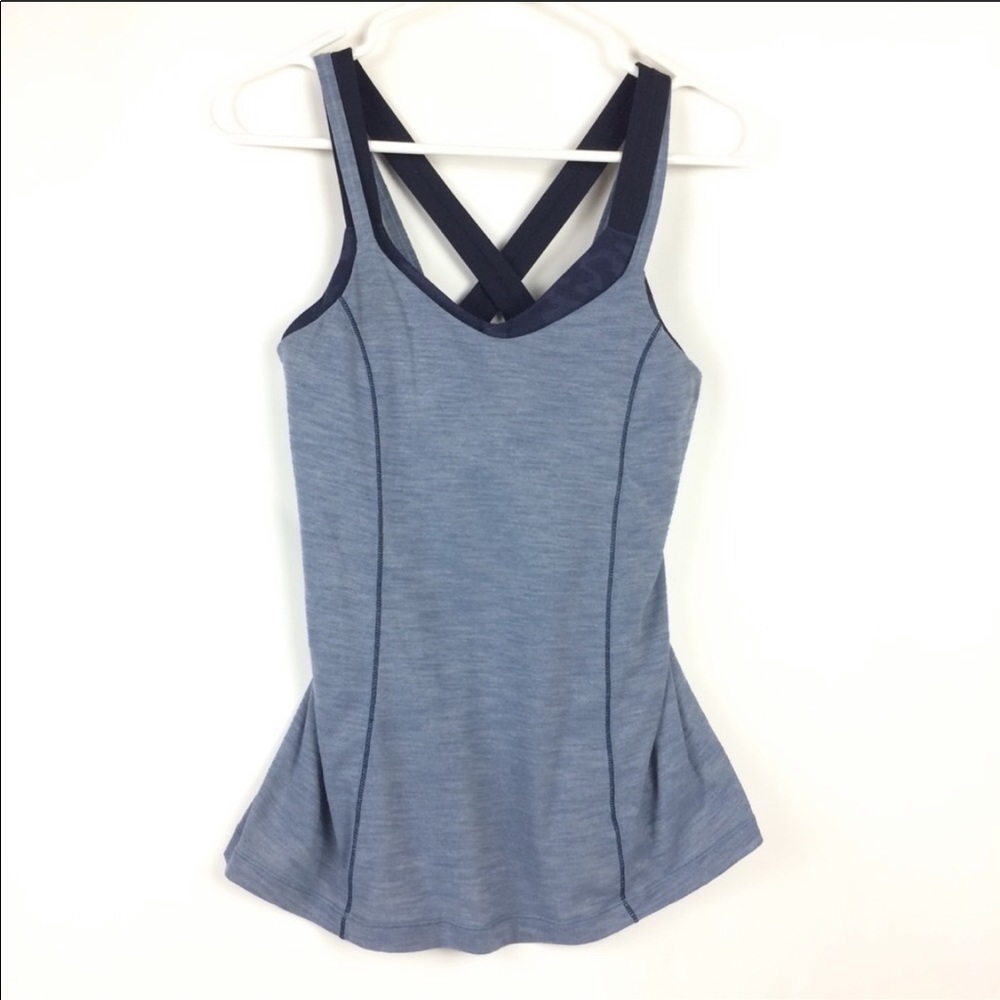 lululemon tank top with built in bra